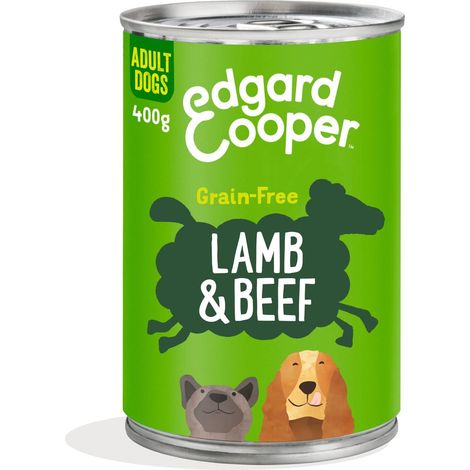 Edgard & Cooper Wet Tin for Dogs in Lamb & Beef 400g - 267320 (1/5)