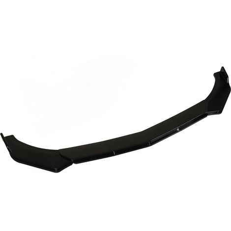 Kit de carrosserie universel pour modification de pare-chocs avant (5 pièces) : spoiler, séparateur (110 à 140 cm), idéal pour les voitures de personnalisation. (1/5)