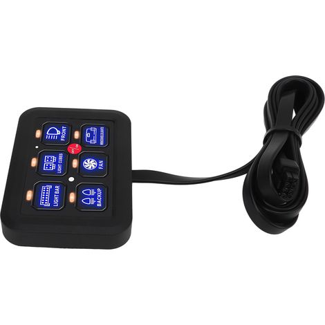 Panneau de commande LED tactile, variateur automatique, universel pour camion bateau 4x4 ATV UTV SUV bus (1/5)