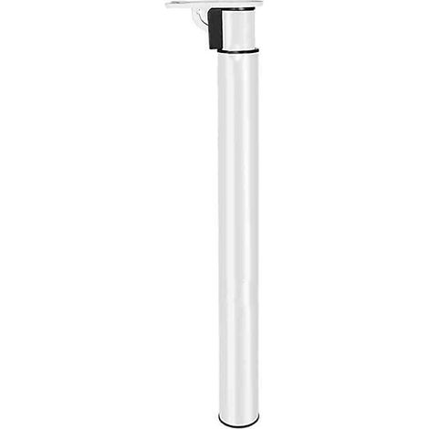 Pieds de table extensibles pour camping-car, réglables en hauteur, robustes et pliables, blancs, 71 x 118 cm (1/5)