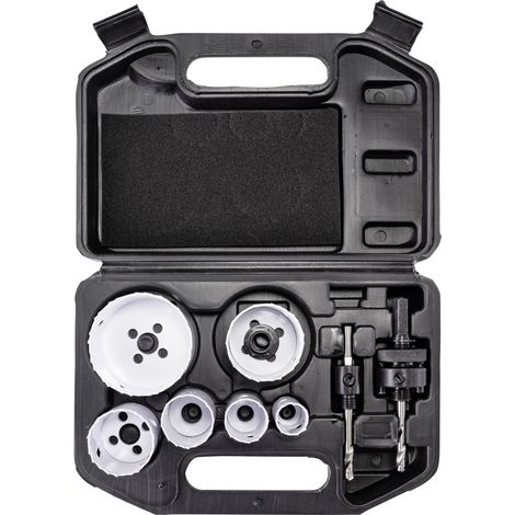 TOOLCRAFT  TO-6803625 Lochsägen-Set 6teilig 22 mm, 29 mm, 35 mm, 44 mm, 51 mm, 68 mm  1 Set (1/5)