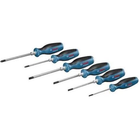 Bosch Professional - Set de 6 tournevis plat (1/3)