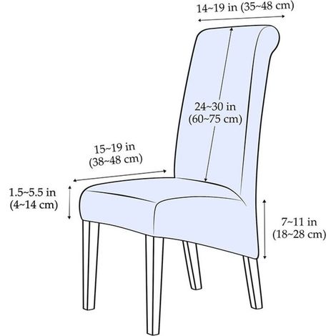 Housse de Chaise 2 Pièces Salle à Manger Jacquard Extensible Amovible Lavable Couverture de Chaise Univers Protection de Chaise pour Mariage,Cuisine, Banquet-Grande (Beige, 4Pièces)
