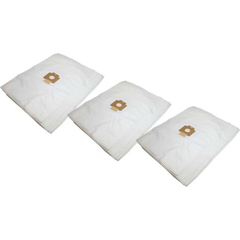 vhbw 30x bolsa reemplaza Nilfisk 107401157 para aspiradora - 50 cm x 36 cm blanco (1/4)