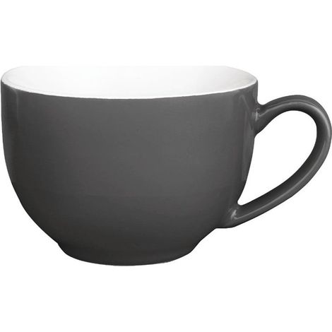 Tasses à cappuccino Café grises 340 ml (lot de 12) - Ref GK078 - Olympia (1/5)