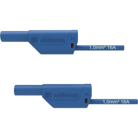 Schützinger Puntali di sicurezza 150 cm Blu 1 pz.