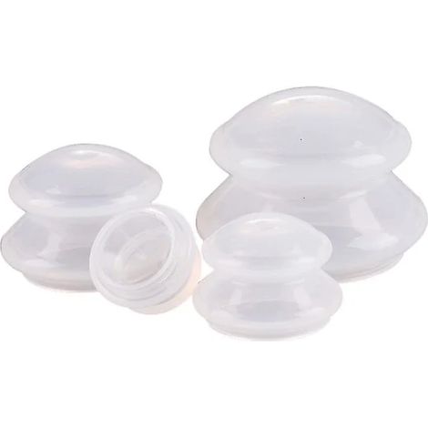 Kit de ventouses - Massage efficace et relaxant pour tout le corps Blanc-AquaForge (1/4)
