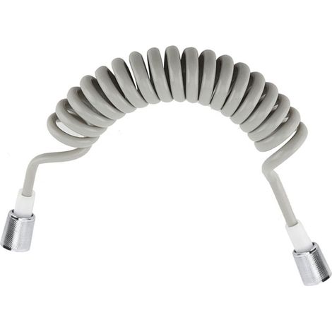 Flexibler ABS-Duschschlauch mit Feder für Wasserleitungen, Toiletten, Bidet-Sprühpistolen, Badezimmer (1/5)