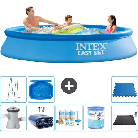 Intex Piscine Easy Set Ronde - 305x61 cm - 9-pièces S30862 (1/5)