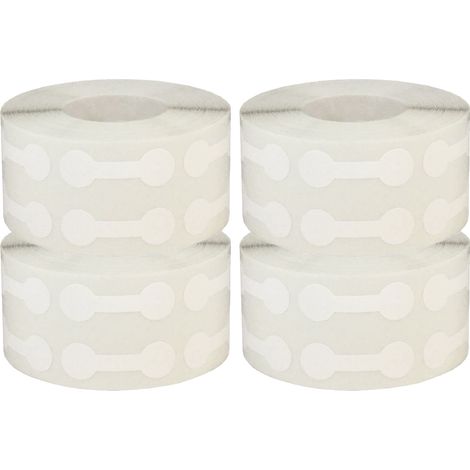 Etiquette Prix Bijoux - Etiquette Barre Auto-Adhésive en Papier Kraft - Pour Anneaux Colliers Boucles D'oreilles Bracelets - 500 Pièces (1/5)