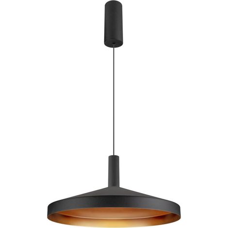 Suspension LALU® SET base LED TETRA 36 PHASE long. 2M 2700/3000 K noir - SLV - 1010791