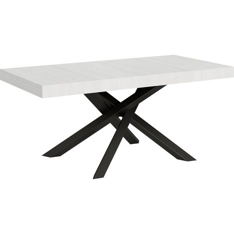 Tavolo VOLANTIS 90X180 Bianco Frassino allungabile a 284 cm