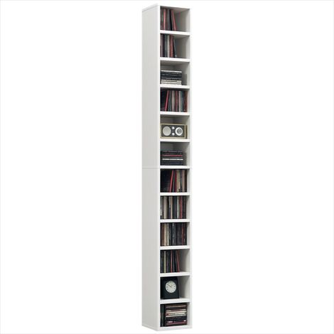 Meuble de rangement de bureau Colonne de rangement CD DVD (1/5)