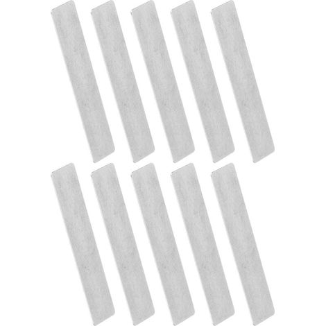 Placa de válvula de compresor de aire KZQ, 10 piezas, amortiguador de compresor de aire de 10 x 47 mm/0,4 x 1,9 pulgadas, repuestos de compresor de aire de hierro fundido para cilindro de 51 mm (1/4)