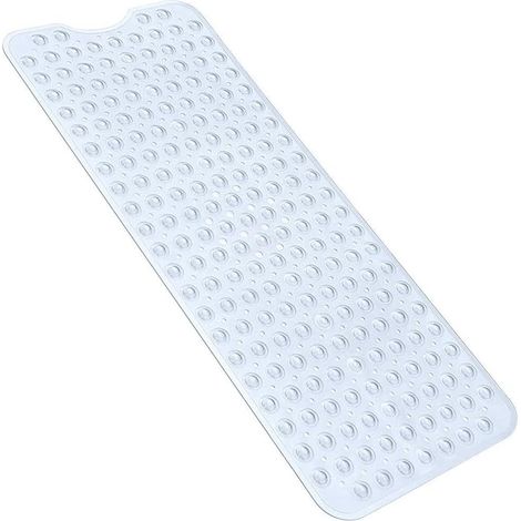 Tapis de bain antidérapant pour enfant, douche, 100 x 40 cm, extra long. (1/5)
