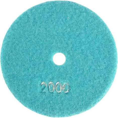 Tampon de Polissage Diamant Abrasif, Disque de Meulage de Roue Diamantée, Disques de Meulage, Pièces d'outils de Finition électriques pour Granit, Béton, Marbre (2000)