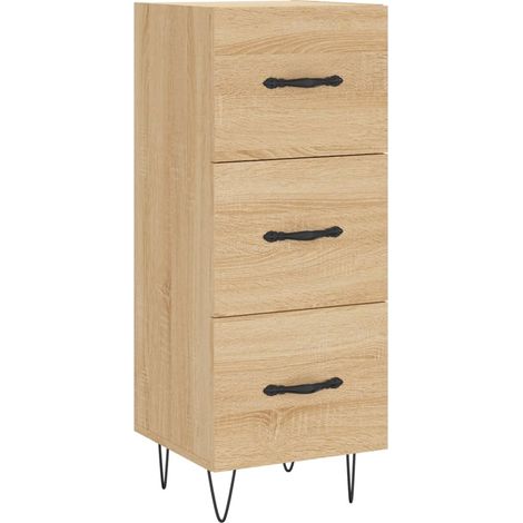 Maison Exclusive - Aparador madera contrachapada color roble Sono