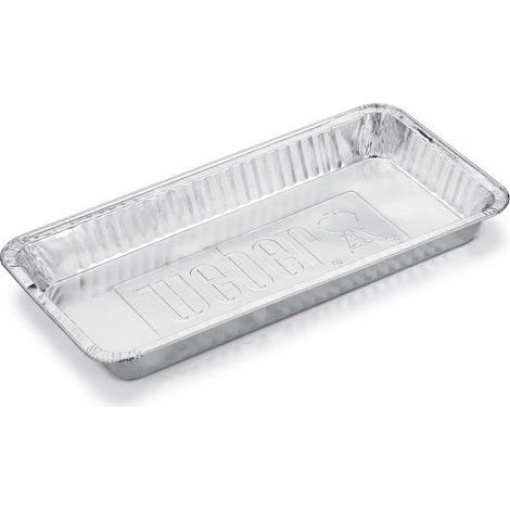 Vaschette di raccolta Weber in alluminio, XL, 5 pz.