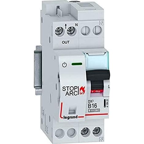 Legrand Interruptor Automático de Detección de Arco Eléctrico 16 A 230 V