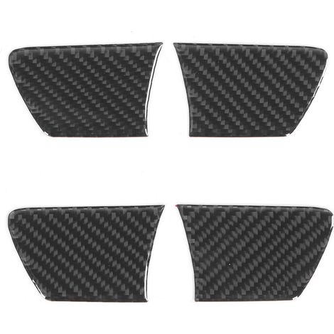4-teiliges Türverkleidungsset aus Kohlefaser für RAV4 (2015–2019), mit dekorativem Schalenfinish. (1/5)