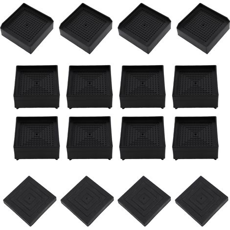 4 Sets rutschfester Tischbeinschoner, Bodenschoner für Bett, Sofa und Stuhl, 11 cm / 4,3 Zoll (1/5)
