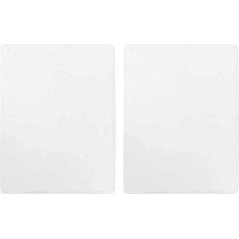 Lot de 2 plaques de gaufrage en acrylique de 3 mm d'épaisseur pour papier, cuir, tissu et scrapbooking. (1/4)
