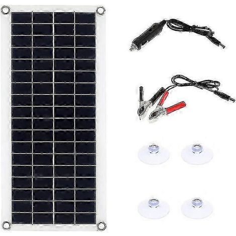 1000-W-Solarpanel-Set mit 12-V-10-A-60-A-Laderegler zum Laden von Handys, Wohnmobilen, Autos, MP3-Playern und anderen Geräten im Freien nur Solarpanel (1/5)