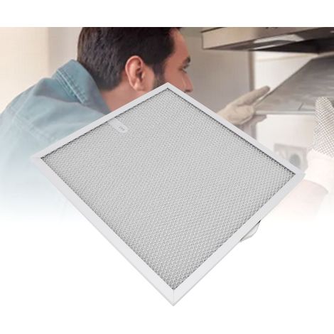 Aluminium-Fettfilter für Dunstabzugshauben, 99010316, S99010316 WA65AF NTK7450000, 2 Stück verfügbar, Größe 29,2 x 29,7 cm, waschbar für Abluft- und Umluft-Dunstabzugshauben (1/5)