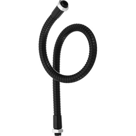 Tuyau à Col de Cygne Universel 15,7" Tuyau Métallique Pliable Noir (1/5)