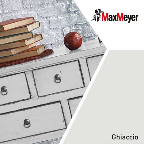 MaxMeyer Smalto Brillante all'acqua Poliuretanico Bianco Ghiaccio 0,125 l