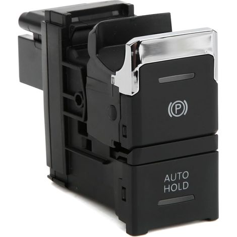 Bouton Frein à Main Électronique, 5NG927225 commutateur Frein Stationnement ABS, Interrupteur Frein à Main Auto pour Tiguan MK2 2016-2020, Bouton Parking Électrique Commande (1/5)