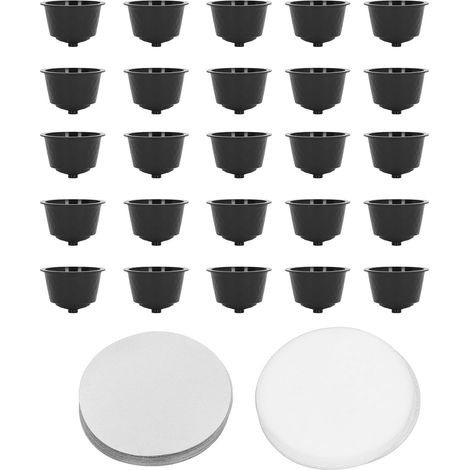 Capsule di caffè riutilizzabili, sigillo in alluminio monouso ricaricabile, offerte di capsule di caffè ricaricabili, kit di capsule di caffè per la maggior parte delle esigenze. (1/5)