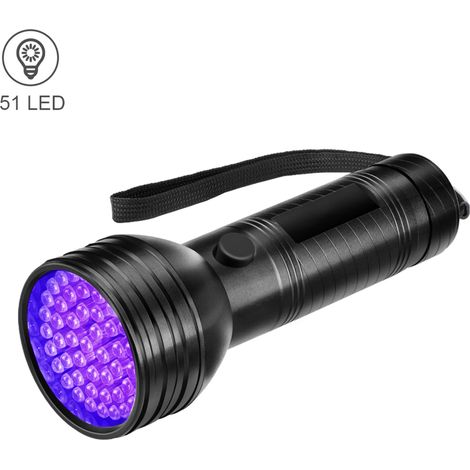 Détecteur d'urine d'animaux domestiques - Lampe torche UV portable pour chiens et chats - Détecteur d'urine sur tapis (1/5)