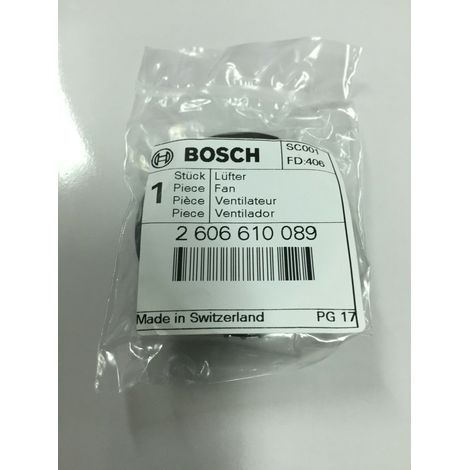Repuesto original BOSCH 2606610089 Ventilador