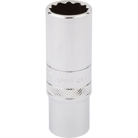Draper 3/8 Square Drive Hi-Torq&174 12 Point Deep Socket (16mm) (32990) (1/5)