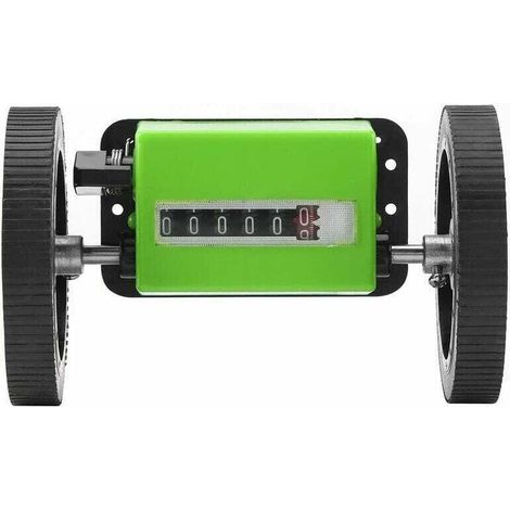 Meter Counter - 1Pc Mechanical Length Counter Roller Wheel Green (1/4)