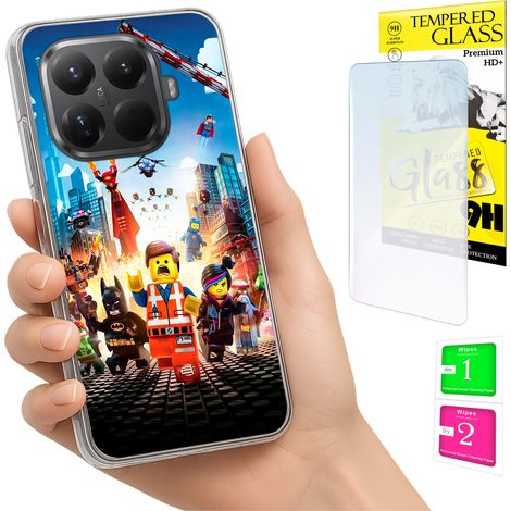 Schutzhülle für Xiaomi 15T Pro: Rückseite mit Fotoschutz + 9H-Glas (1/5)