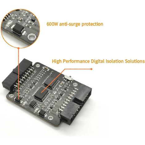 Isolateur JTAG prenant en charge l'isolation haute tension JLINK STLINK-- (1/5)