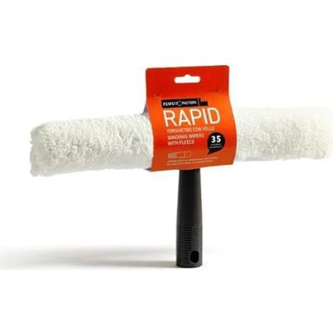 Fensterabzieher Perfetto tergivetri con vello Velourskopf 35cm (1/3)