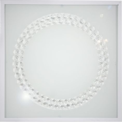 Plafoniera LED Candellux LUX 29x29 16W 6500K bianca (1/2)