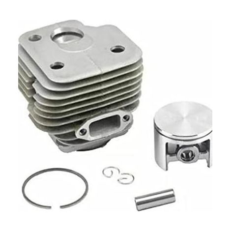 Kit cloche d'embrayage, kit piston et cylindre 52mm compatible avec Husqvarna 61 268 272