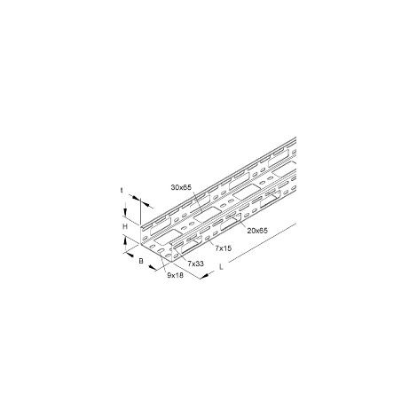 Niedax Verteilerrinne sendzimirverzinkt RSV 50.100 3 Stk (1/2)
