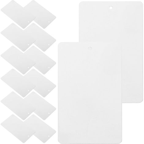 50 étiquettes pour plantes en aluminium avec un seul trou, pour le jardin. (1/5)