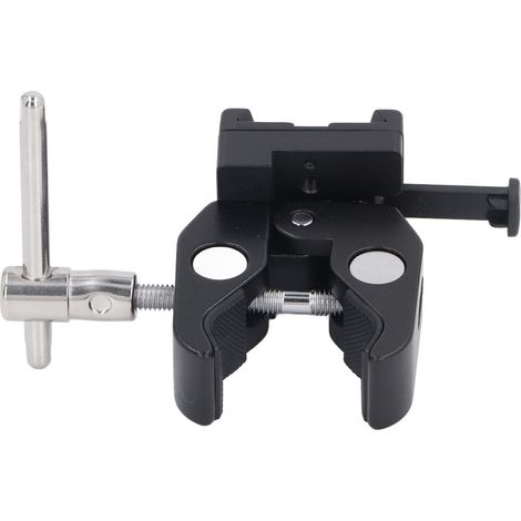 Mount Battery Clamp Strong Grip Portable Adjustable ALLOY HEURS HEUD DUT (1/5)
