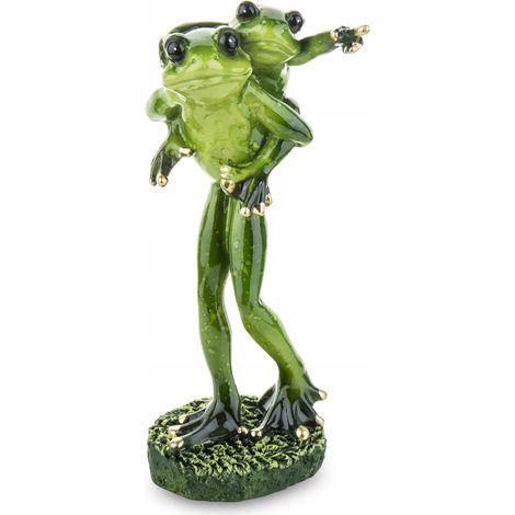 Figur zweier Frösche – Vater und Sohn 20x8x6,5 (1/5)