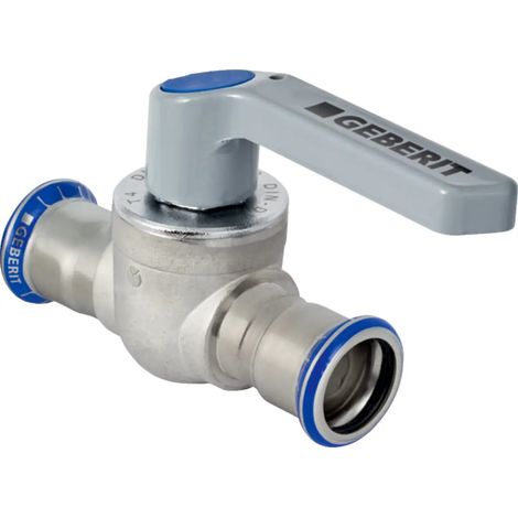 Geberit 94954 Robinet à tournant sphérique Mapress en acier inoxydable