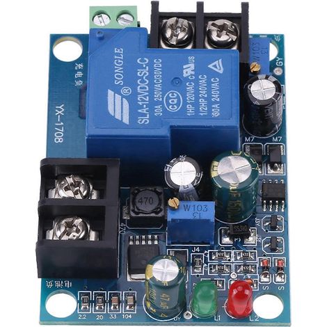 Automatisches 30A-Batterieladegerät mit Laderegler und Schutzmodul (48V)