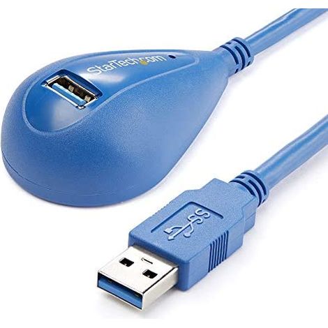 Startechcom USB3SEXT5DSK câble extension USB bleu 1.5m (1/4)