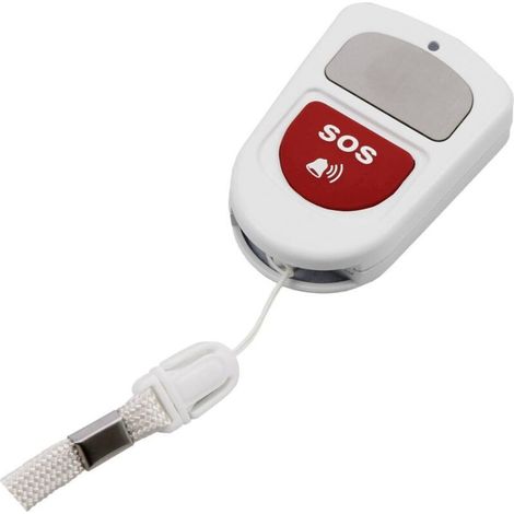 5912 Accessoire pour système d'alarme sans fil Bouton d'appel d'urgence sans fil D09341