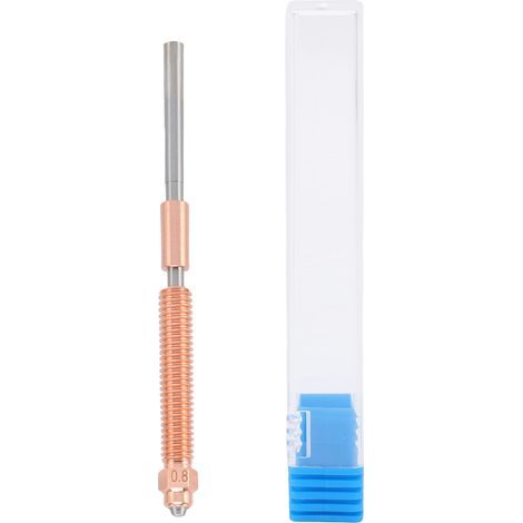 Quick-change nozzle replacement for Creality K2 Plus 3D printer, M6x76mm, all-metal, integrated, 0.8mm (1/5)